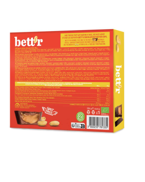 Pralinki wypełnione masłem orzechowym Bio – Bett’r Bio PEANUT CREAM CUPS BIO 12x13g – Wikk.me