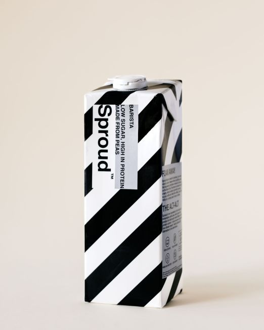 mleko roślinne z zółtego groszku