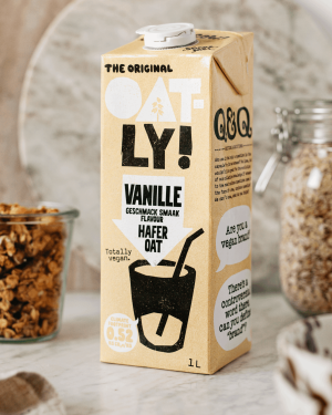 Napój owsiany OATLY o smaku waniliowym