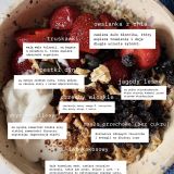 Naturalny zestaw śniadaniowy: chia BIO i płatki owsiane bez glutenu BIO. Idealne do owsianki, smoothie, puddingów chia i zdrowych deserów.