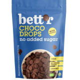 BIO wegańskie czekoladowe dropsy bez dodatku cukru 200 g