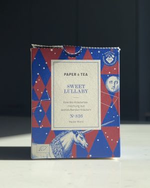BIO Herbata z lipą rumiankiem i różą – Sweet Lullaby Tea BIO Paper & Tea