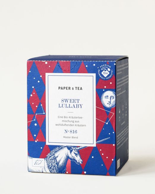 BIO Herbata z lipą rumiankiem i różą - Sweet Lullaby Tea BIO Paper & Tea