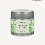 Everyday Matcha BIO Paper & Tea – organiczna matcha premium z Japonii, smak migdała i brzoskwini, kamienne młyny. Idealna do latte i granoli