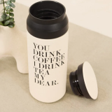 My Dear Bottle – butelka termiczna Paper & Tea x KINTO. Podwójna izolacja, trzyma ciepło i zimno do 6h. Stylowa i praktyczna. wikk.me