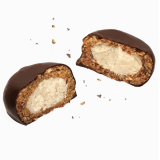 Creamy Coconut Pralines BIO – kokosowe pralinki w ciemnej czekoladzie. Wegańskie, organiczne, bez glutenu i cukru rafinowanego. wikk.me