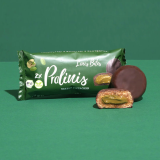 BIO pralinki z pistacjowym kremem i solą morską, daktylami i ciemną czekoladą. Wegańskie, bez glutenu i rafinowanego cukru.
