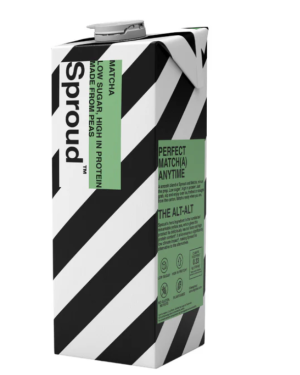Sproud Matcha – roślinny napój z żółtego grochu z matchą
