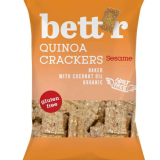 bio krakersy z komosy ryżowej i sezamu