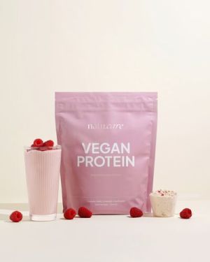 Wegańskie białko o smaku białej czekolady & malin