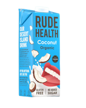 BIO Rude Health Coconut – Roślinny napój kokosowy