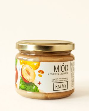 Miód z pastą z orzechów laskowych