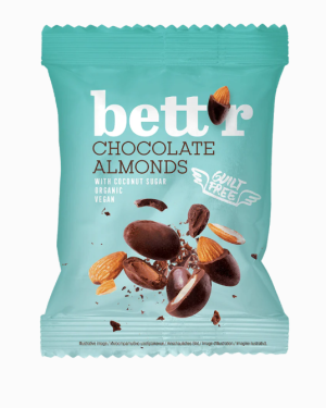 BIO migdały w wegańskiej czekoladzie