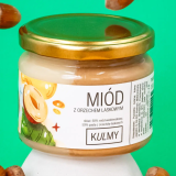 Miód z pastą z orzechów laskowych
