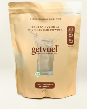 BIO wegańskie białko Bourbon Vanilla 600g
