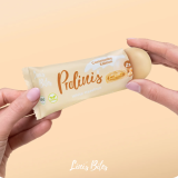 Pralinki z kremem z orzechów laskowych i białą czekoladą BIO Lini’s Bites – wegańska, bezglutenowa przekąska orzechowa.