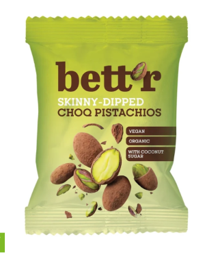 BIO Pistacje w czekoladzie-40 g